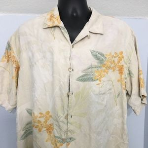 Tommy Bahama 100% Silk Floral Pattern XL Display
